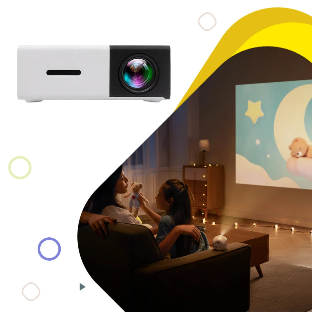 ZenAura ™ Mini Portable Projector