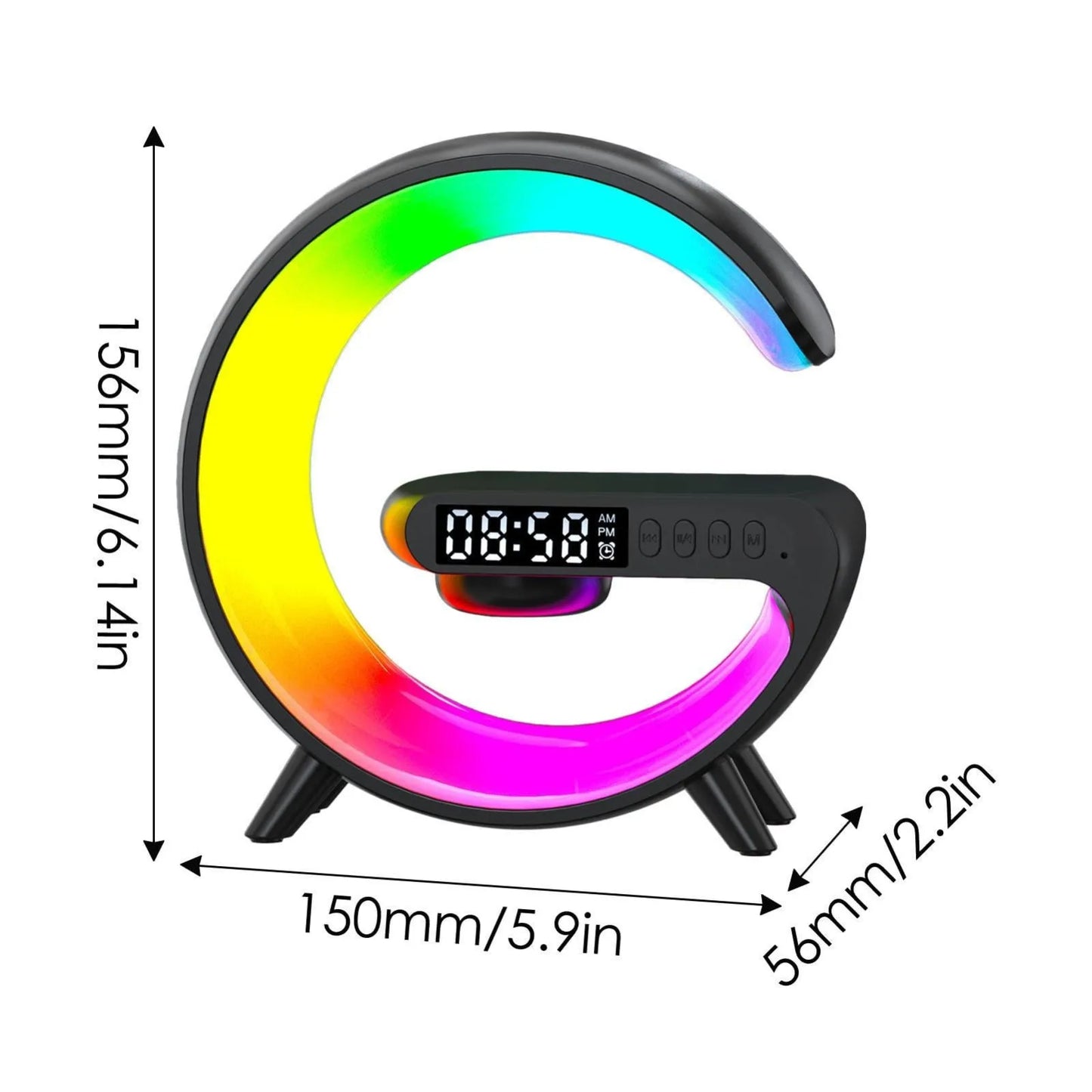 ZenAura ™Wireless Speaker Charger Atmosphere Lamp