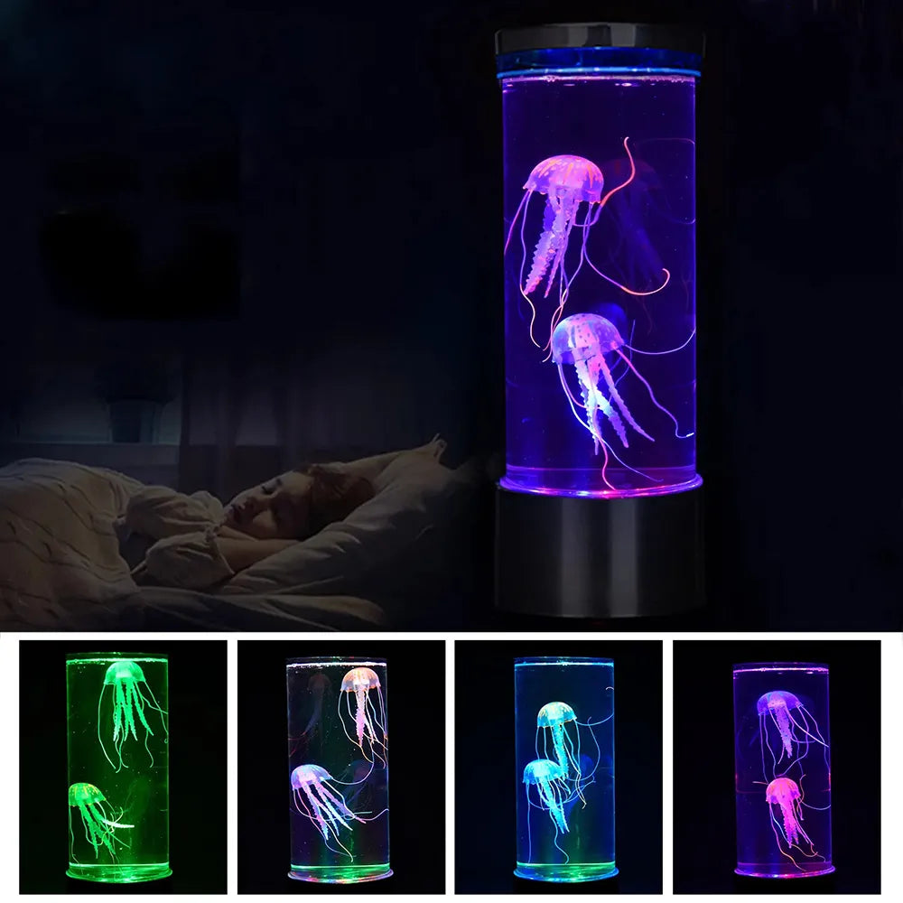 ZenAura ™ Color Changing Jellyfish Lamp