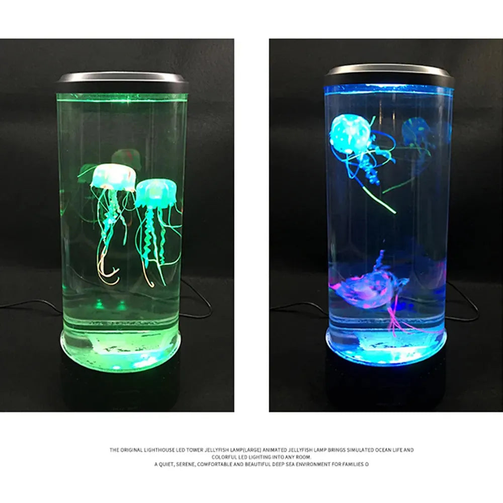 ZenAura ™ Color Changing Jellyfish Lamp