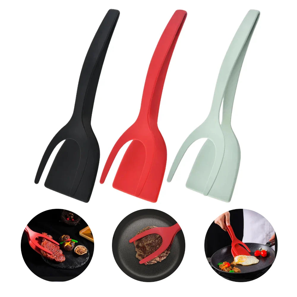 ZenAura ™ Grip Flip Tongs 2 In 1